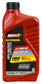 MAG 1® High Mileage Synthetic Blend 10W‑40 Motor Oil