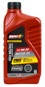 MAG 1® High Mileage Synthetic Blend 5W‑30 Motor Oil